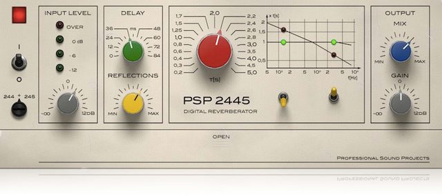 PSP 2445 EMT Reverb Plugin