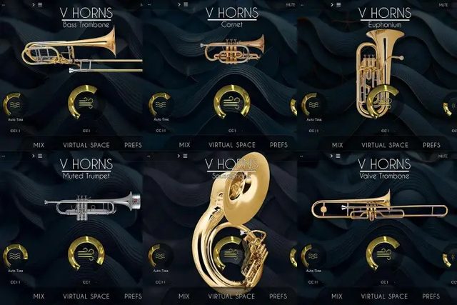 Acousticsamples VHorns Extended Brass